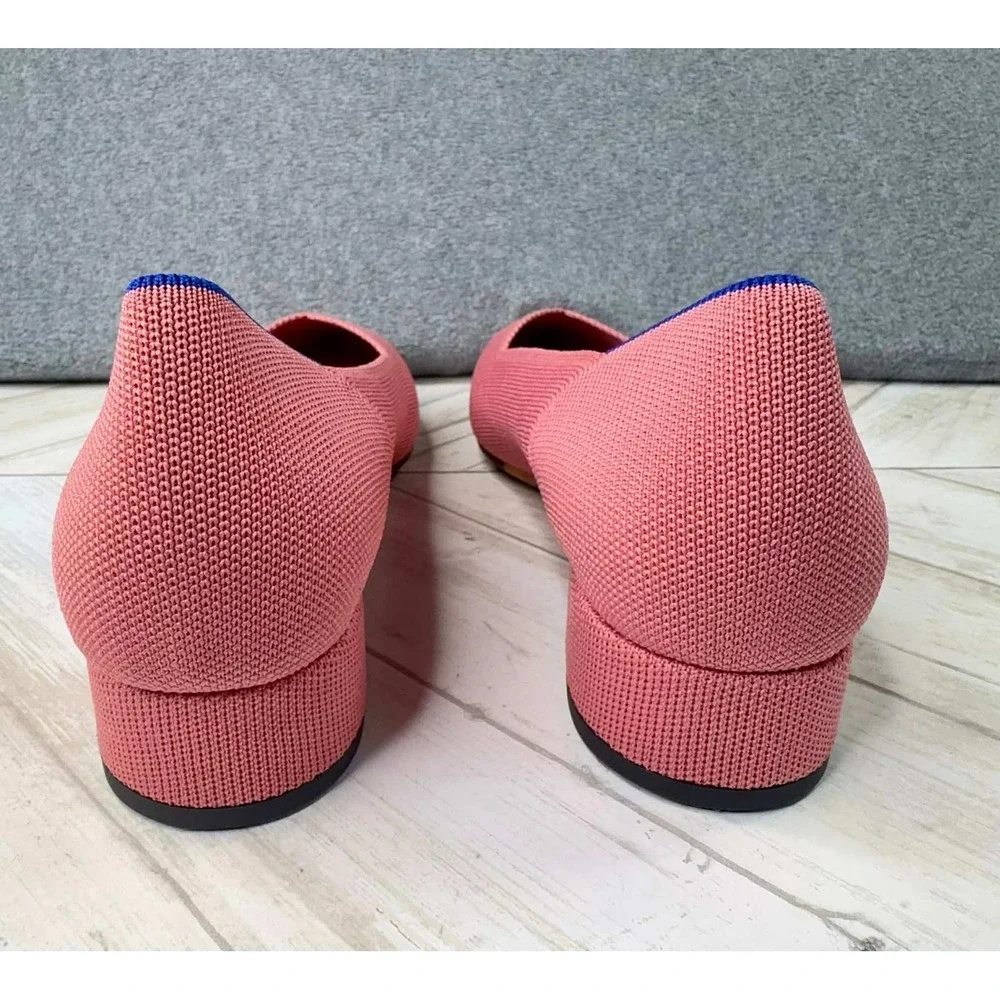 NEW Rothy's The High Point Womens 9.5 In Love Insole New Tulip‎ Pink Heels Shoes